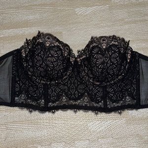 Victoria’s Secret bustier strapless bra 34B